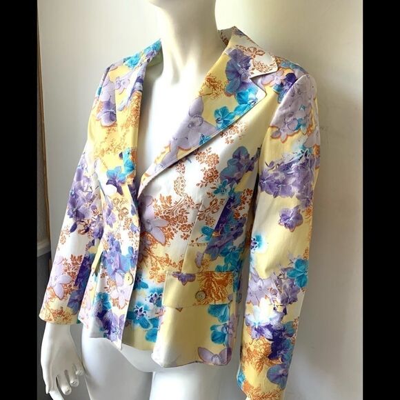 Vertigo Paris Floral Paisley Cotton Jacket - Picture 1 of 13